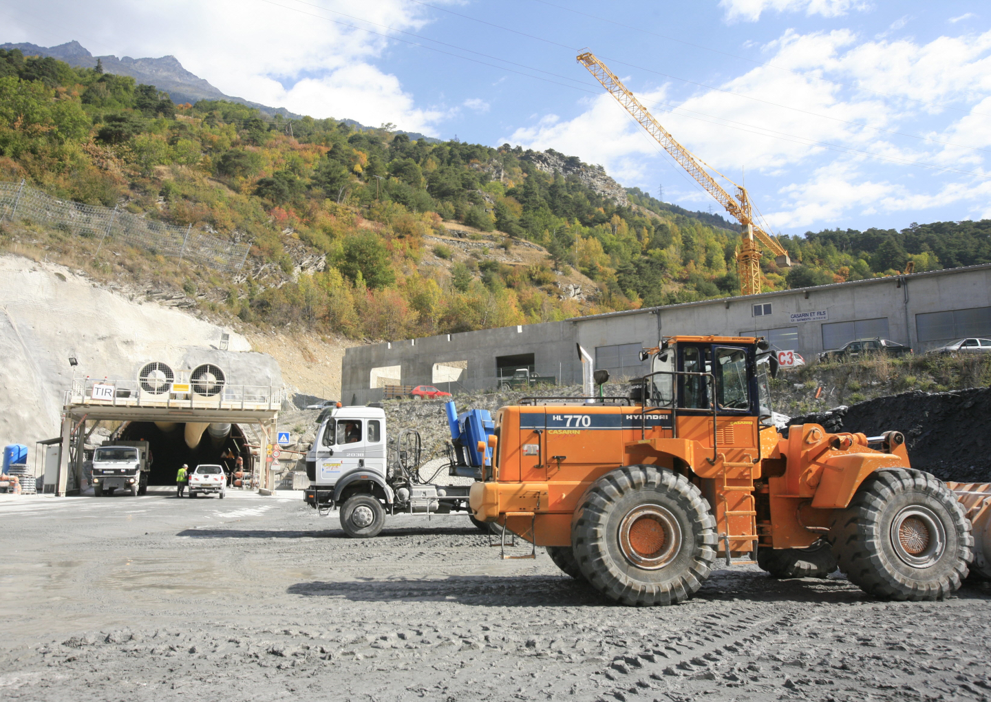 Démarrage du chantier Lyon-Turin - © Jean-Luc Rigaux Démarrage du chantier Lyon-Turin