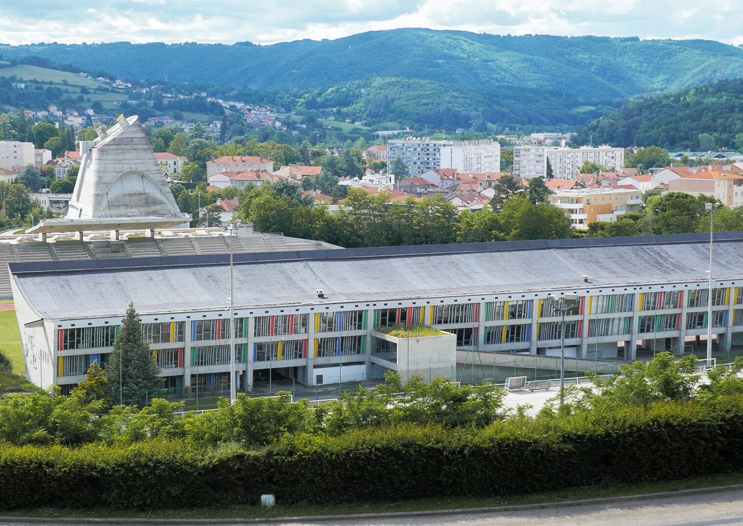 Site Le Corbusier Firminy - © Pioucube - Auvergne-Rhône-Alpes Tourisme Site Le Corbusier Firminy