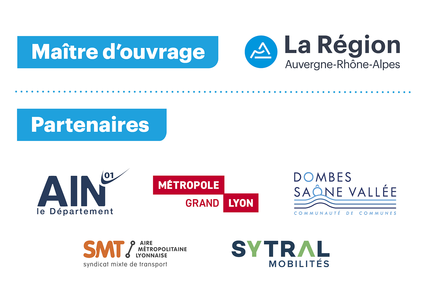 BHNS partenaires - © Région Auvergne-Rhône-Alpes BHNS partenaires