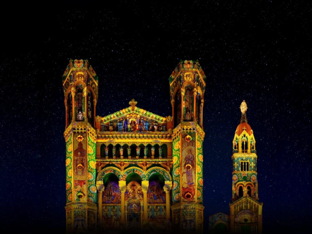 Preview image for the video "Festival Région des lumières à Fourvière (teaser)".