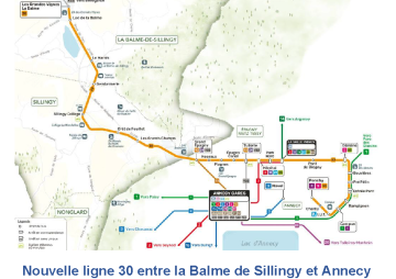 Carte Sibra ligne 30