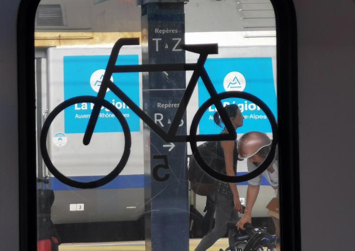 Vélo en gare