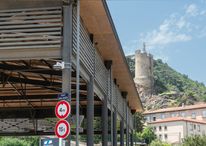 Caméra de vidéoprotection à Tournon-sur-Rhône