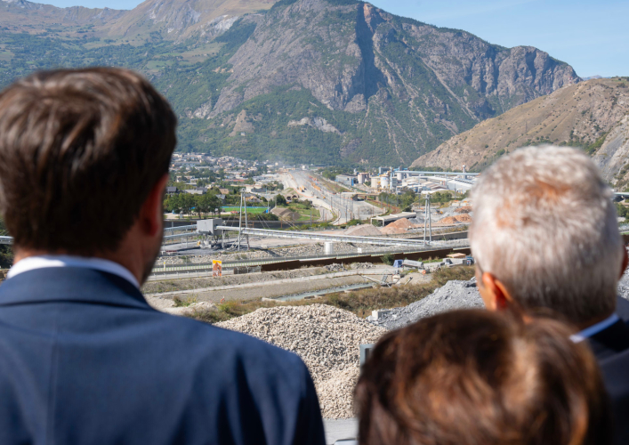 Visite chantier Lyon Turin 2025 1