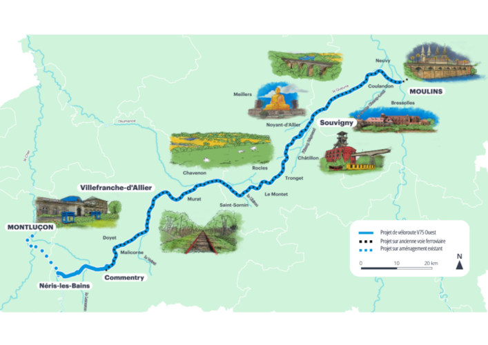 V75 Carte touristique
