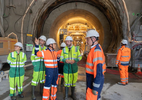 Visite chantier Lyon Turin 2025 5