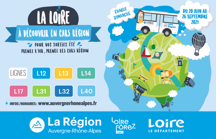 La Loire, à découvrir en cars Région - © Découverte en cars Région