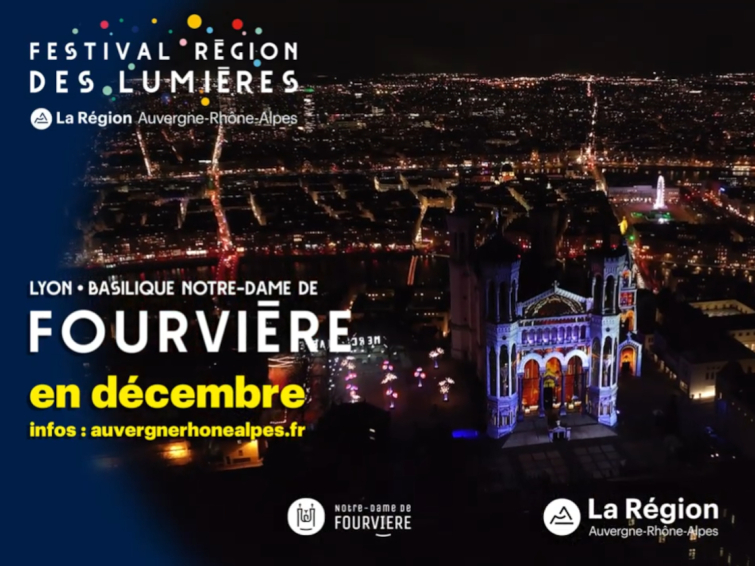 Preview image for the video "Festival Région des Lumières 2025 à Fourvière".