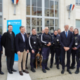 Dispositif Sécurité renforcée gare de Valence Ville groupe